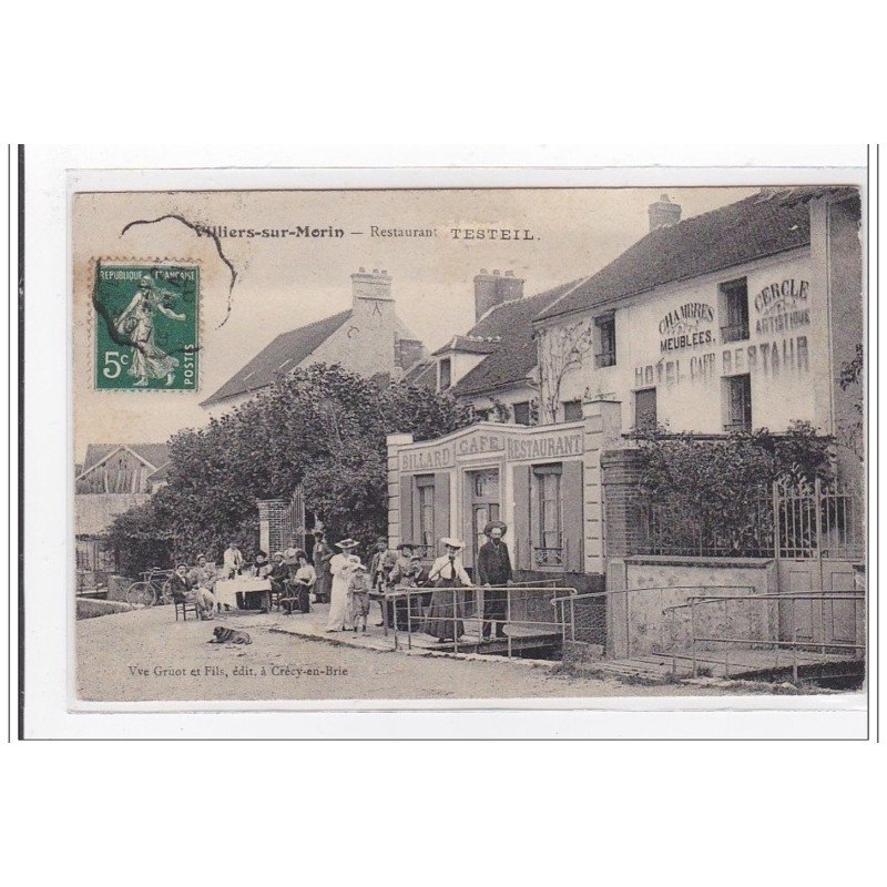 VILLIERS-sur-MORIN : restaurant testeil - tres bon etat