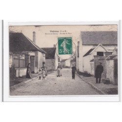 THENISY : route de cessoy, entrée du pays - etat