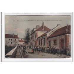DONNEMARIE-en-MONTOIS : la rue radepont communale de filles - tres bon etat
