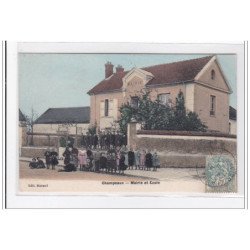 CHAMPEAUX : mairie et ecole - tres bon etat