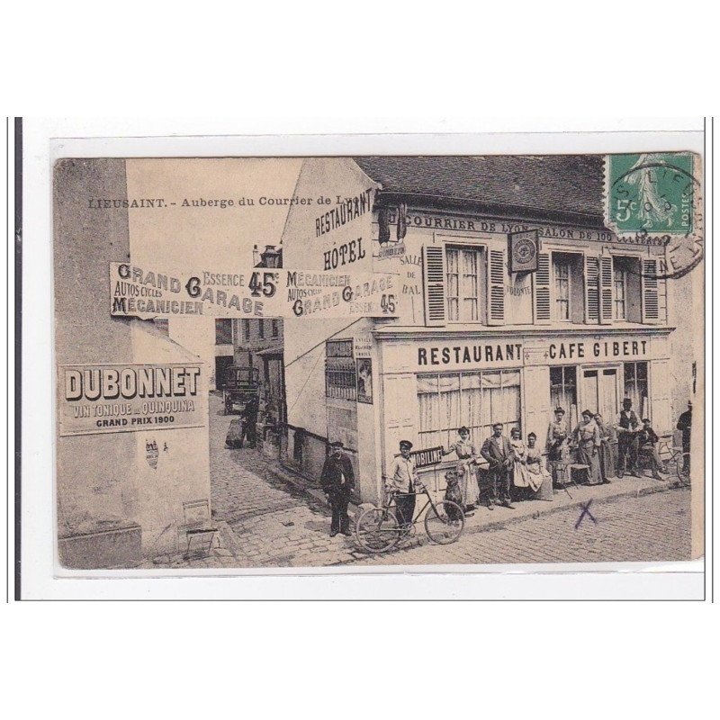 LIEUSAINT : auberge du courrier de lyon - tres bon etat