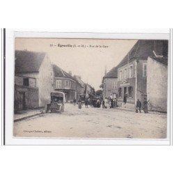 EGREVILLE : rue de la gare - tres bon etat