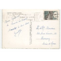 SEMUR-en-AUXOIS: vue générale vue aérienne 10X15 - très bon état