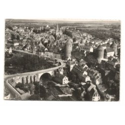 SEMUR-en-AUXOIS: vue générale vue aérienne 10X15 - très bon état