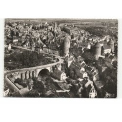 SEMUR-en-AUXOIS: vue générale vue aérienne 10X15 - très bon état