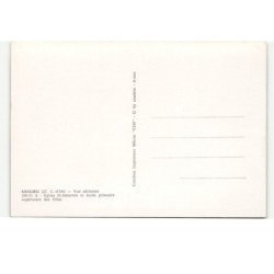 SAULLIEU: église saint-saturnin et école primaire supérieure des filles vue aérienne 10X15 - très bon état