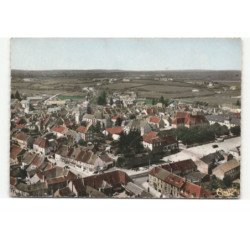 SAULIEU:  vue aérienne 10X15 - état