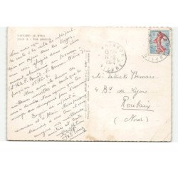 SAULIEU:  vue aérienne 10X15 - état