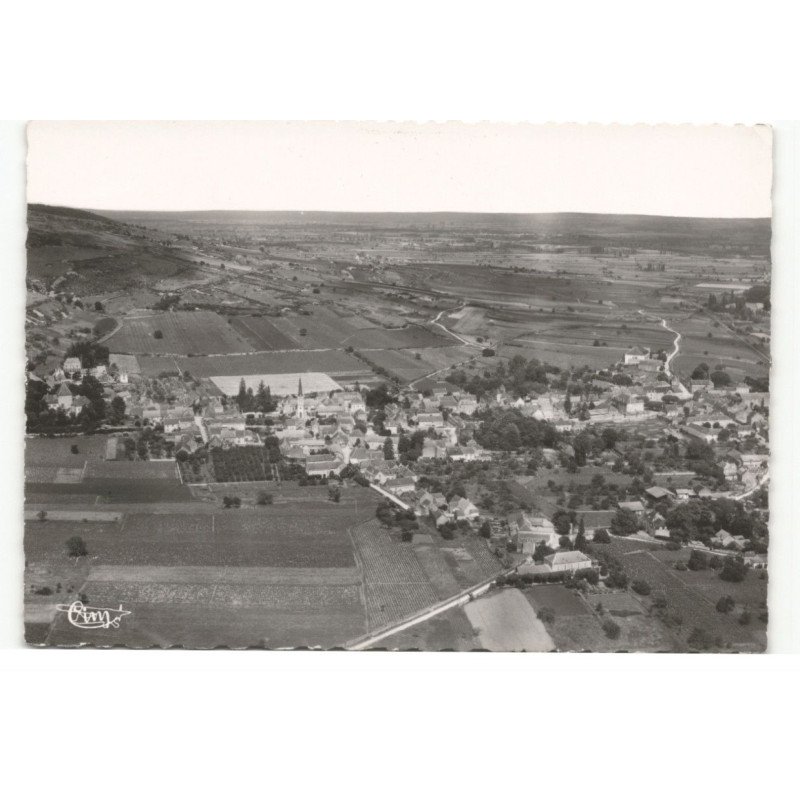 SANTENAY-les-BAINS: vue panoramique vue aérienne 10X15 - très bon état