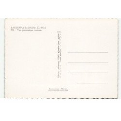 SANTENAY-les-BAINS: vue panoramique vue aérienne 10X15 - très bon état