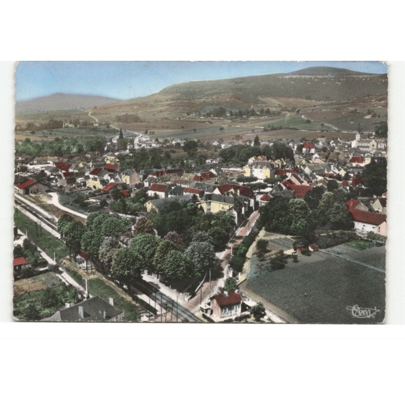 SANTENAY-les-BAINS: vue générale vue aérienne 10X15 - très bon état