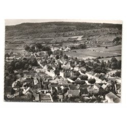 SANTENAY: vue générale vue aérienne 10X15 - très bon état