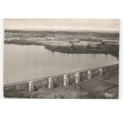SAINTE-SABINE: réservoir de chazilly vue aérienne 10X15 - très bon état