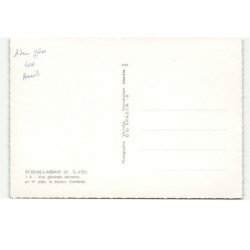 SAINT-SEINE-L'ABBAYE: vue générale en 1er plan, la maison d'enfants vue aérienne 10X15 - très bon état