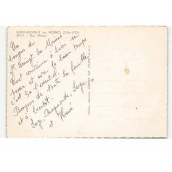 SAINT-BROINGT les MOINES: rue minois vue aérienne 10X15 - très bon état