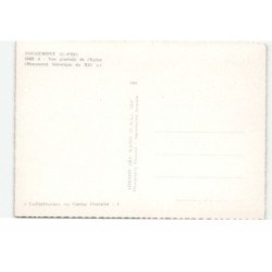 ROUGEMONT: église (monument historique du XIIe) vue aérienne 10X15 - très bon état