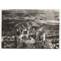 LA ROCHEPOT: château XIVe et XVe vue aérienne 10X15 - très bon état
