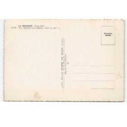 LA ROCHEPOT: château XIVe et XVe vue aérienne 10X15 - très bon état