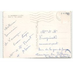 LA ROCHEPOT: vue générale vue aérienne 10X15 - très bon état