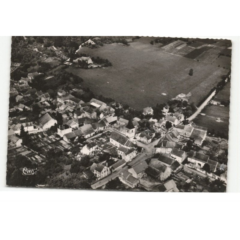 QUINCY-le-VICOMTE: le bas du pays vue aérienne 10X15 - état
