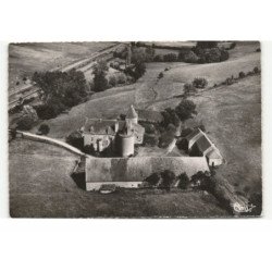 POUILLENAY: château de villers XIIe siècle vue aérienne 10X15 - état