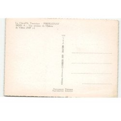 POUILLENAY: château de villers XIIe siècle vue aérienne 10X15 - état