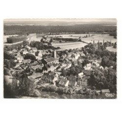 PONTAILLER: quartier saint-maurice et panorama sur la vallée de la saône vue aérienne 10X15 - très bon état