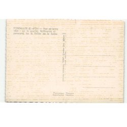 PONTAILLER: quartier saint-maurice et panorama sur la vallée de la saône vue aérienne 10X15 - très bon état