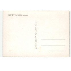 PONT-ROYAL: vue générale vue aérienne 10X15 - très bon état