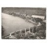 PONT-et-MASSENE:lac de pont et la digue vue aérienne 10X15 - très bon état