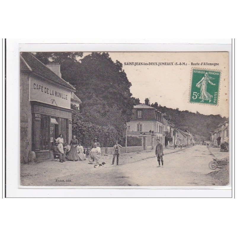 SAINT-JEAN-les-DEUX-JUMEAUX : route d'allemagne - tres bon etat