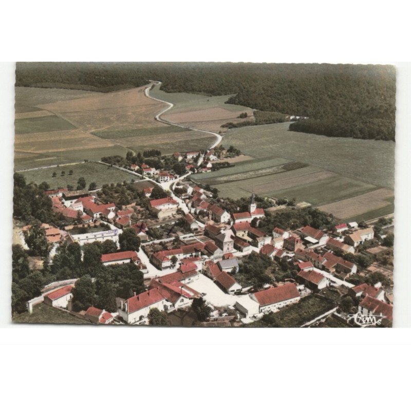 VILLOTTE-sur-OURCE: route de layer vue aérienne 10X15 - très bon état