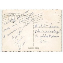 VIEVIGNE: sur l'église vue aérienne 10X15 - très bon état