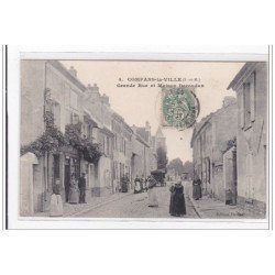 COMPANS-la-VILLE : grande rue et maison decoudun - tres bon etat