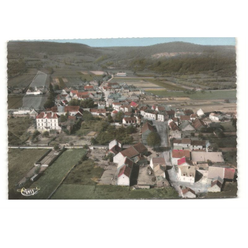 VENAREY-les-LAUMES: vue générale vue aérienne 10X15 - très bon état