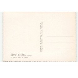 TROUHAUT: au premier plan, le prieuré vue aérienne 10X15 - très bon état