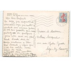 SEURRE: vue gébérale, l'hôpital vue aérienne 10X15 - état (timbre retiré)