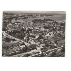 SEURRE: vue générale vue aérienne 10X15 - état (timbre retiré)