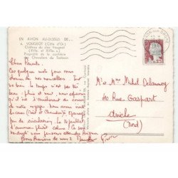 VOUGEOT: château du clos vougeot, XVIe et XVIIe vue aérienne 10X15 - état