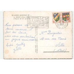 SEURRE: l'hôpital et vue générale vue aérienne 10X15 - très bon état