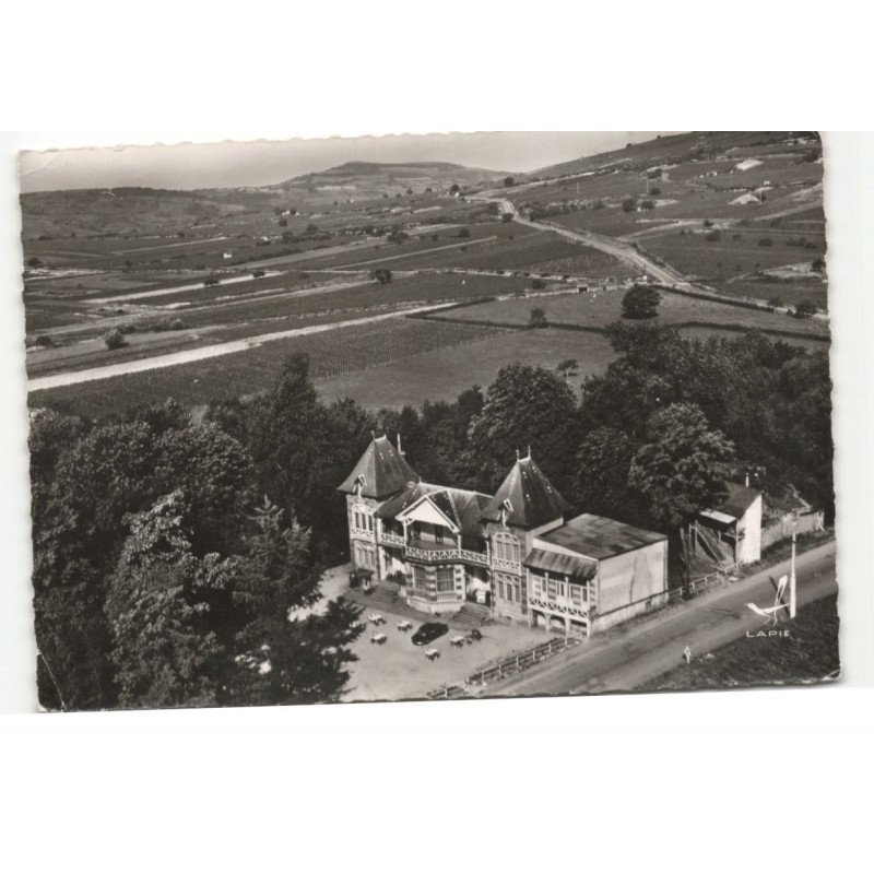 SANTENAY-les-BAINS: le casino des sources vue aérienne 10X15 - très bon état