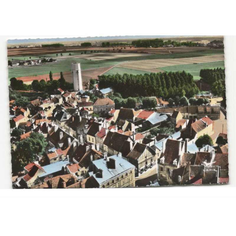 SAINT-JEAN-de-LOSNE: vue générale vue aérienne 10X15 - très bon état