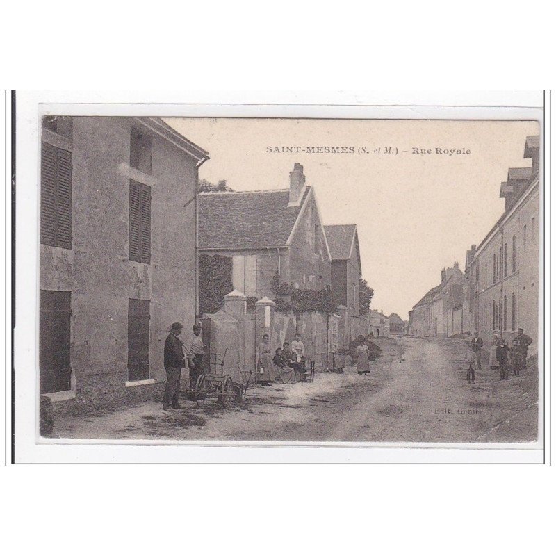 SAINT-MESMES : rue royal - etat