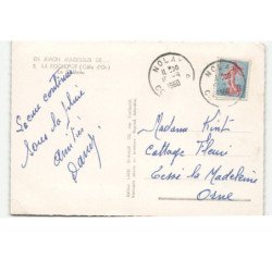 LA ROCHEPOT: le château vue aérienne 10X15 - état