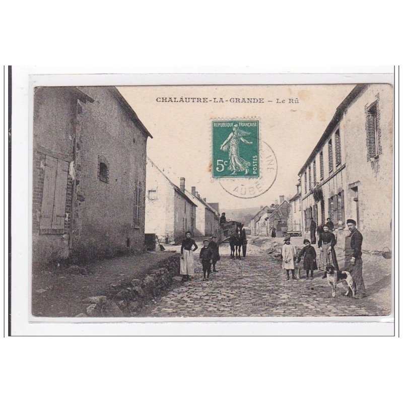 CHALAUTRE-la-GRANDE : la ru - tres bon etat