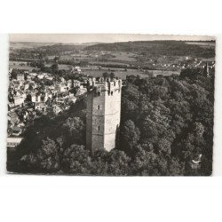 MONTBARD: la tour de l'aubespin vue aérienne 10X15 - très bon état