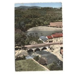 PONT-de-PANY: le pont sur l'ourche vue aérienne 10X15 - très bon état