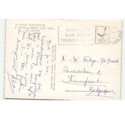 RECEY-sur-OURCE: vue générale vue aérienne 10X15 - très bon état