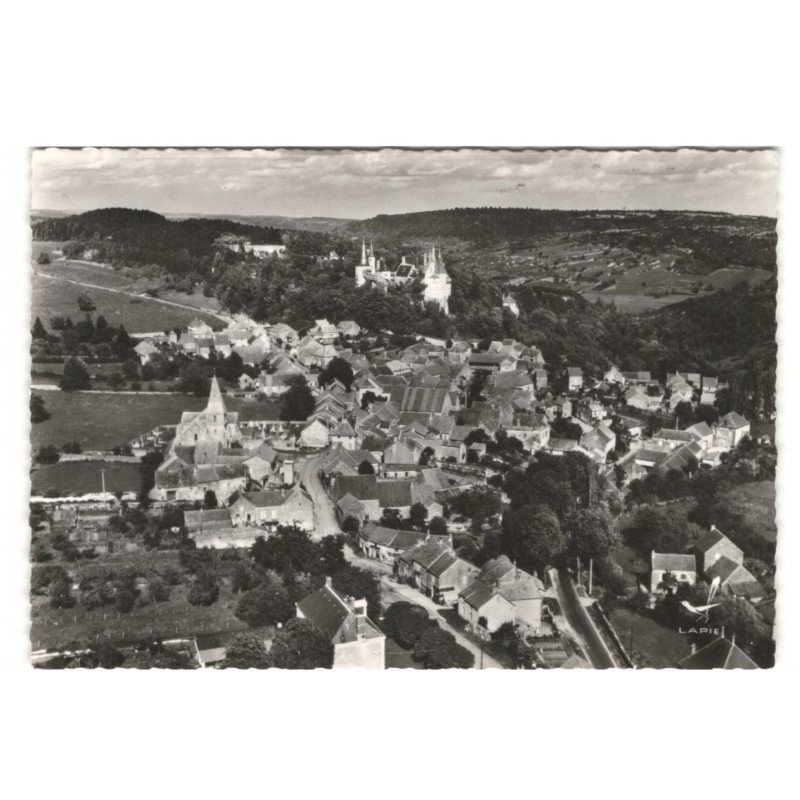 LE ROCHEPOT: hôtel du château vue aérienne 10X15 - très bon état