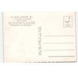 FLAVIGNY-sur-OZERAIN: couvent saint-domminique de la gloire dieu vue aérienne 10X15 - très bon état